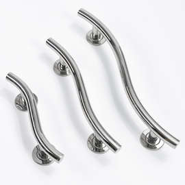 Stainless Steel Curved Grab Rail