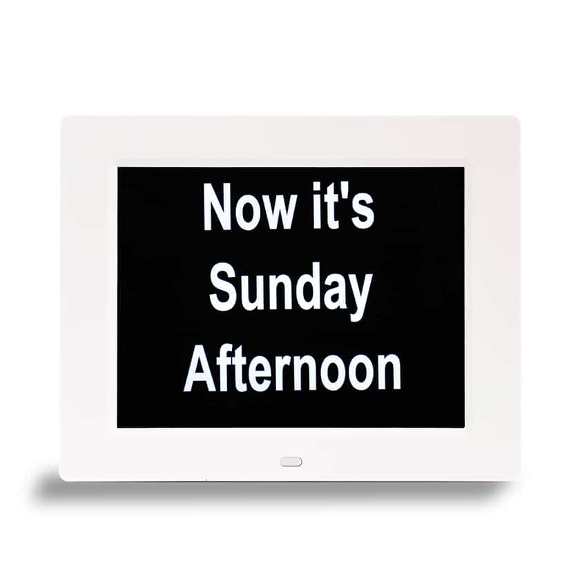 Dementia Day Clock