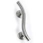 Stainless Steel Curved Grab Rail 19"