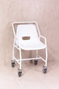 Shower chair with wheels