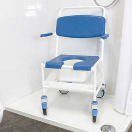 Mobile Shower Commode Chair