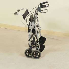 2 in 1 Rollator with Transit Chair