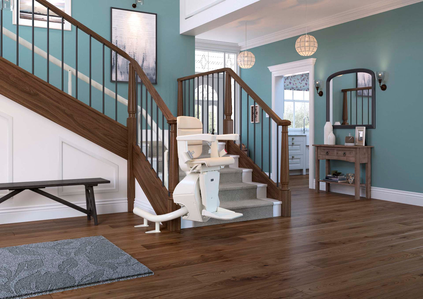 Freelift Curved Stairlift