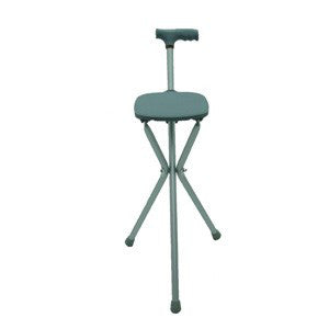 Lightweight Tri-Folding Cane Seat